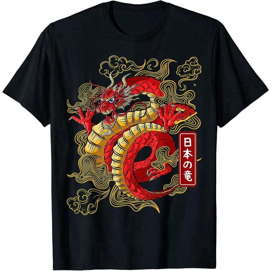 BabyRun Japanese.Dragon Anime Japan Dragons of Tokyo.Tattoo XXXXXL разноцветный