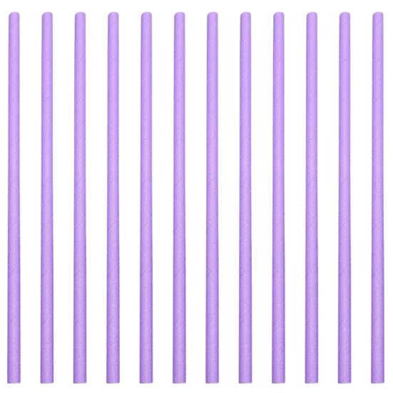 100Pcs Disposable Paper Straws Food Grade BPA Free Rich Color Holiday Party Heart Dot Print Drinking Water Straws