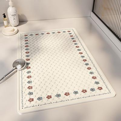 Shower Room Non-Slip Mat Toilet Children Anti-Drop Elderly Bathing Massage Suction Cup Foot Pad Waterproof Bathroom Floor Mat