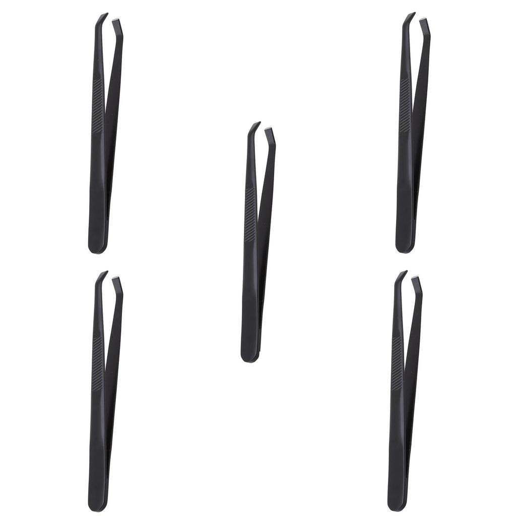 Eyebrow Tweezers Clip Plucking Clips Make Up Tool Stainless Steel Slant Tip Eyes Tweezer Clip for Face Hair Removal High Quality