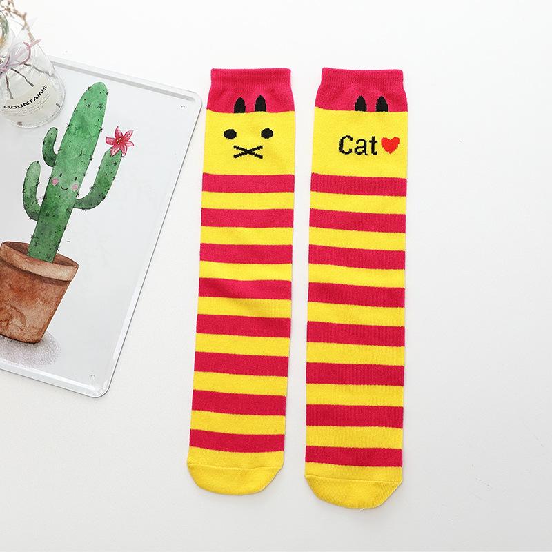 

Весенние и осенние гольфы для девочек с милым рисунком - гольфы средней длины для детей и младенцев One size, sock length approx. 42cm, fits ages 3-12