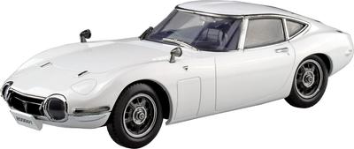 Aoshima Bunka Kyozai Rakupla Snap Kit Toyota 2000GT Pegasus Weiß Plastikmodell 1/32 Nr. 06-PW Vorlackiert (Automobil)