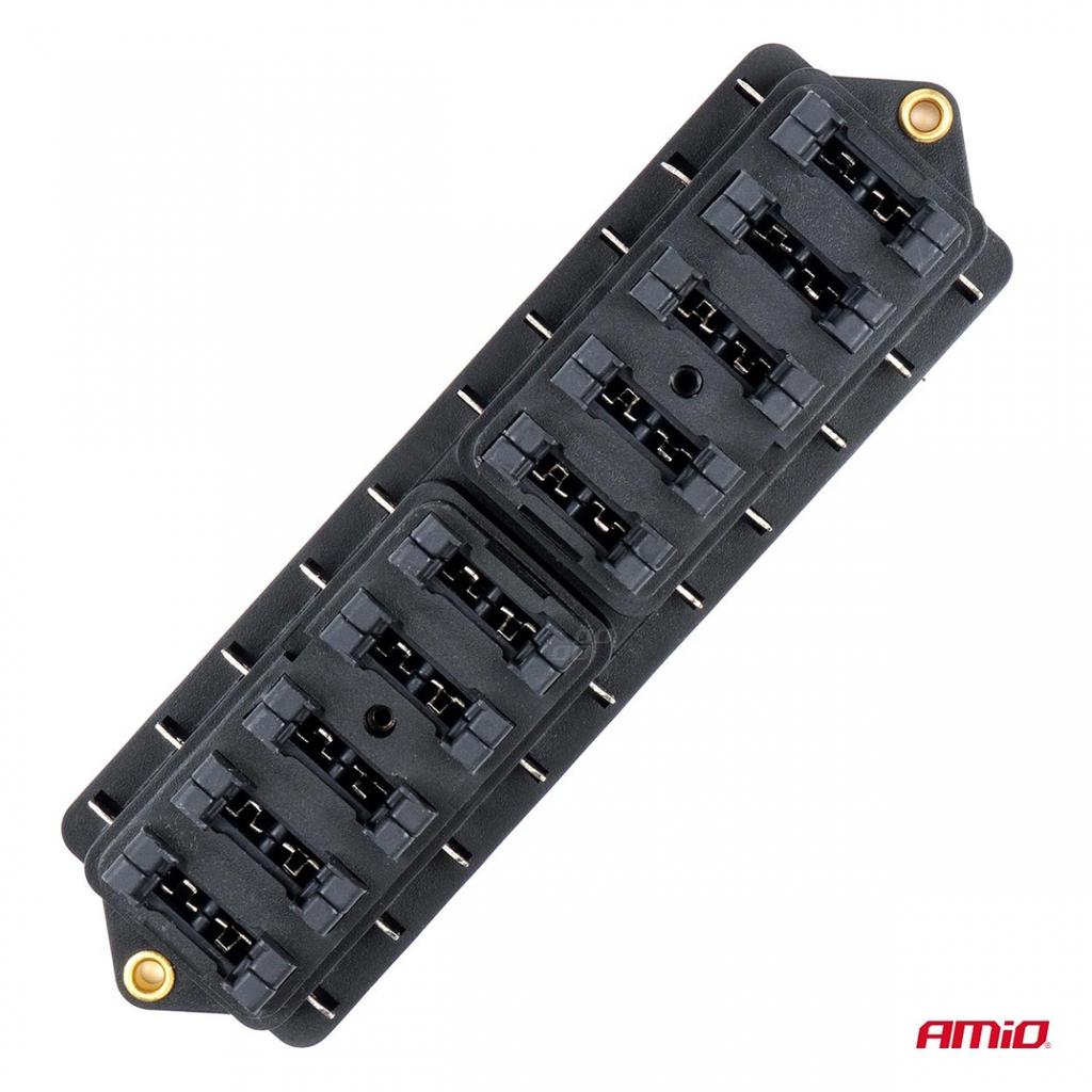 Ceramic Fuse Box 10 Sockets AMIO-03043