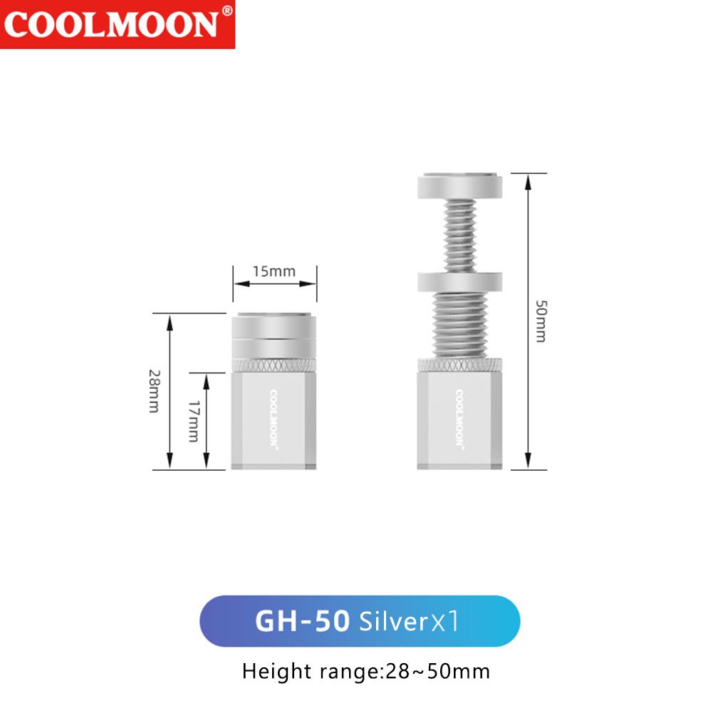 Video Card GPU Holder Vertical Telescopic Rotating Aluminum Alloy Graphics Card Support Stand Desktop PC Case Video Card Bracket