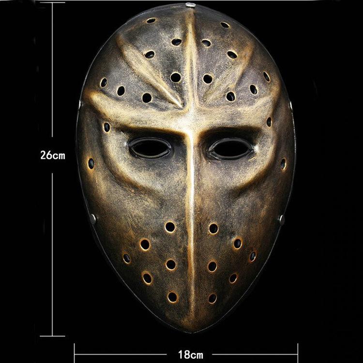 

Character Game Detailed Resin Masks Perfect For Halloween And Carnival Celebrations Copper Mask