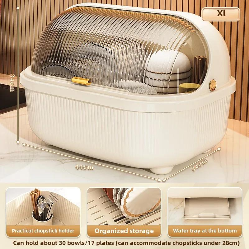 2025 Chopsticks Organizer, Household Multifunctional Draining Dish Dryer, Kitchen Utensils Put Dish Drainer, Dish Shelf Cupboard