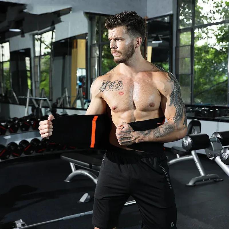 Taillentrainer Gürtel für Damen Herren Fitnessstudio Training Rückenstütze Schweiß Taillentrimmer Korsett Körperformung Faja Gewichtheben