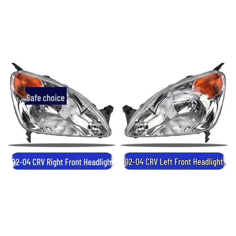 

Honda CRV 02-14 Headlight Assembly: High/Low Beam, Turn Signal Cover Driver s Side - Left, Single Unit