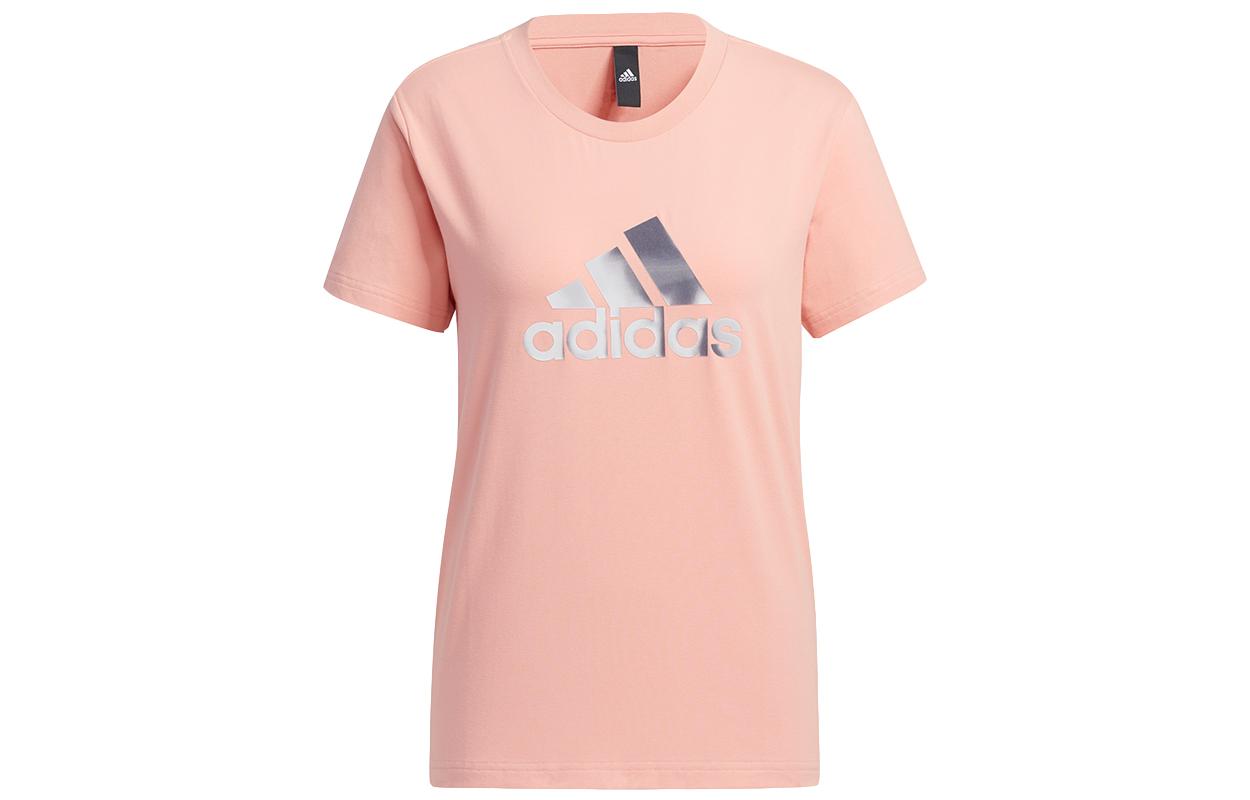 Adidas Set in Sleeve T Shirt Women s Pink GP0700 S