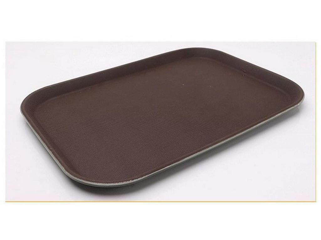 Extra Large Non-Slip Rectangular Serving Tray for Restaurants & Hotels