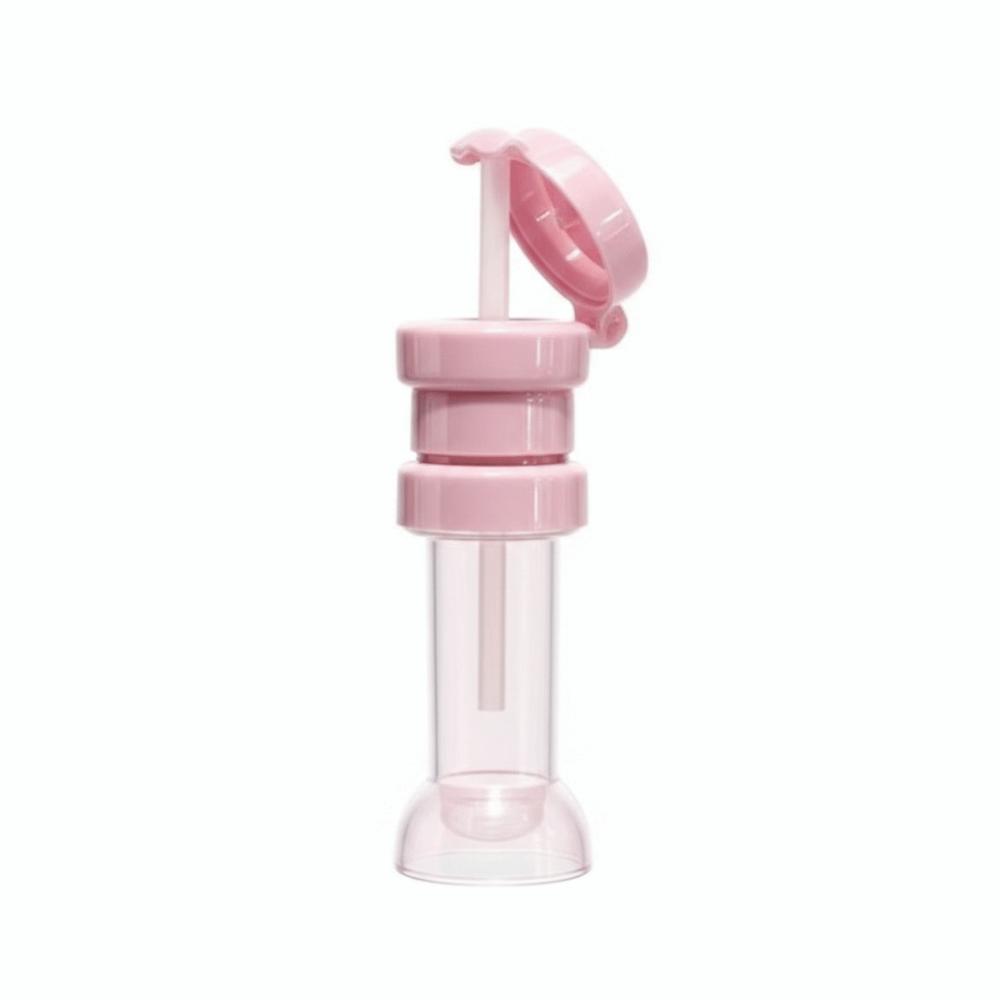 Reusable Straw Bottle Straw Lid Wide Opening Beverage Bottle Cap Daily Drinking Use