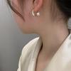 Korean Style Water Drop Pearl Stud Earrings: Fashionable, Simple, and Trendy for Women and Students