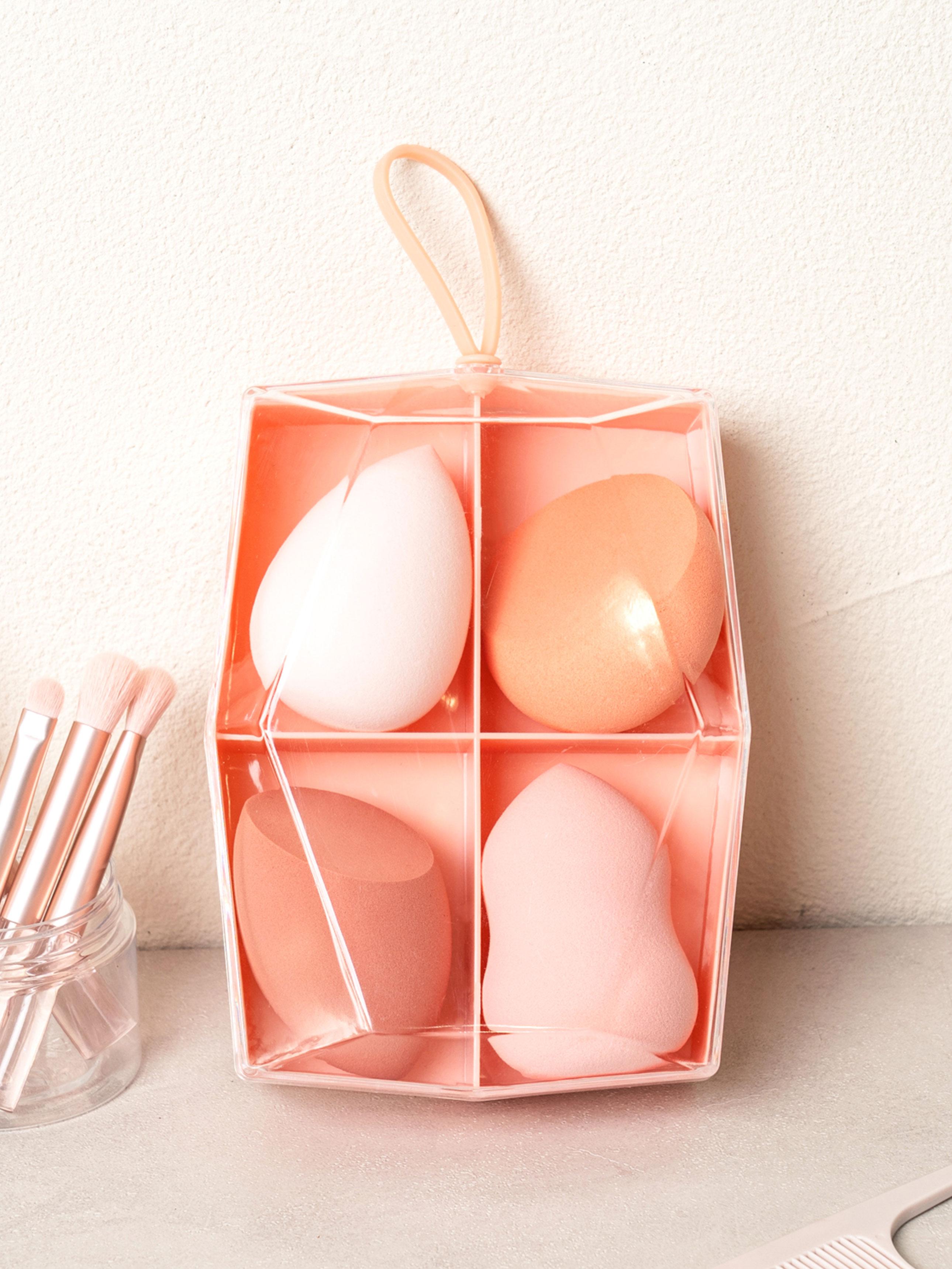 Water-Activated Makeup Sponge Set (4 Count) 1ea