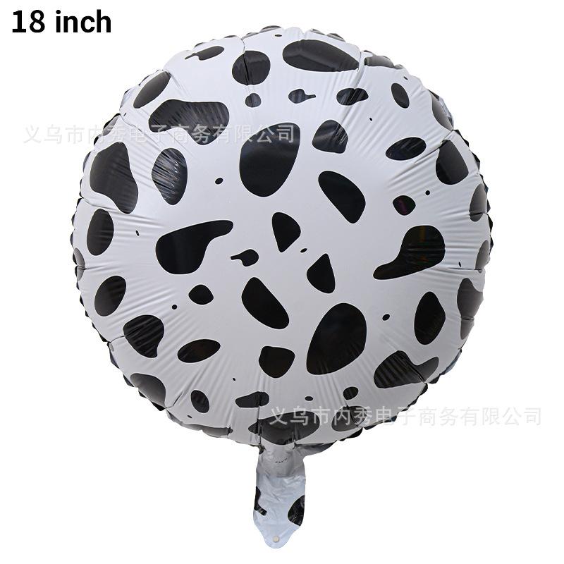 

Special-Shaped Cow Balloon Farm Theme Party Balloon Arrangement Cow Pattern Aluminum Film Balloon Ranch Wind cow pattern aluminum film ball