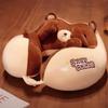 U Shaped Cartoon Airplane Neck Pillow Travel Head Rest For Office And Commuting