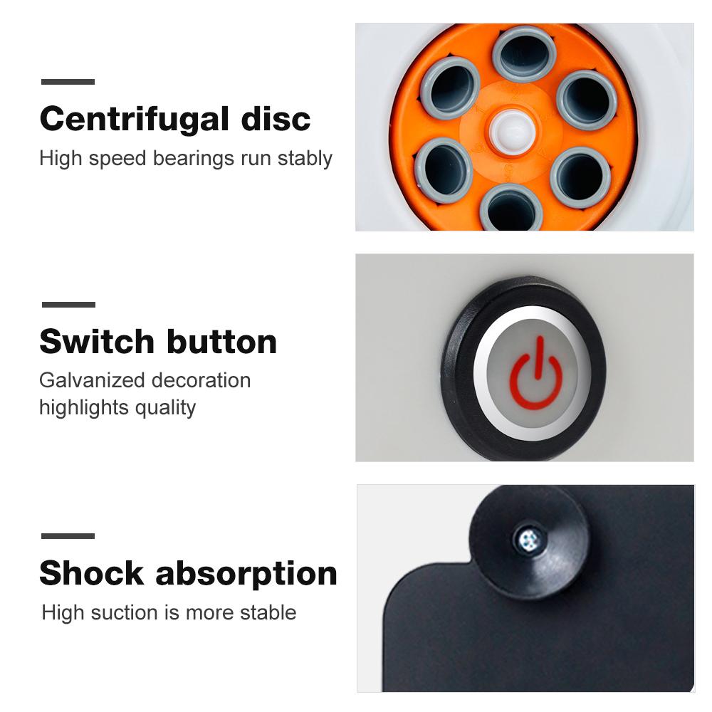 10ML*6 Low Speed Centrifuge 4000rpm 1685xg Electric Centrifuge Plasma Serum PRP PRF Separate Machine for Biology Medical