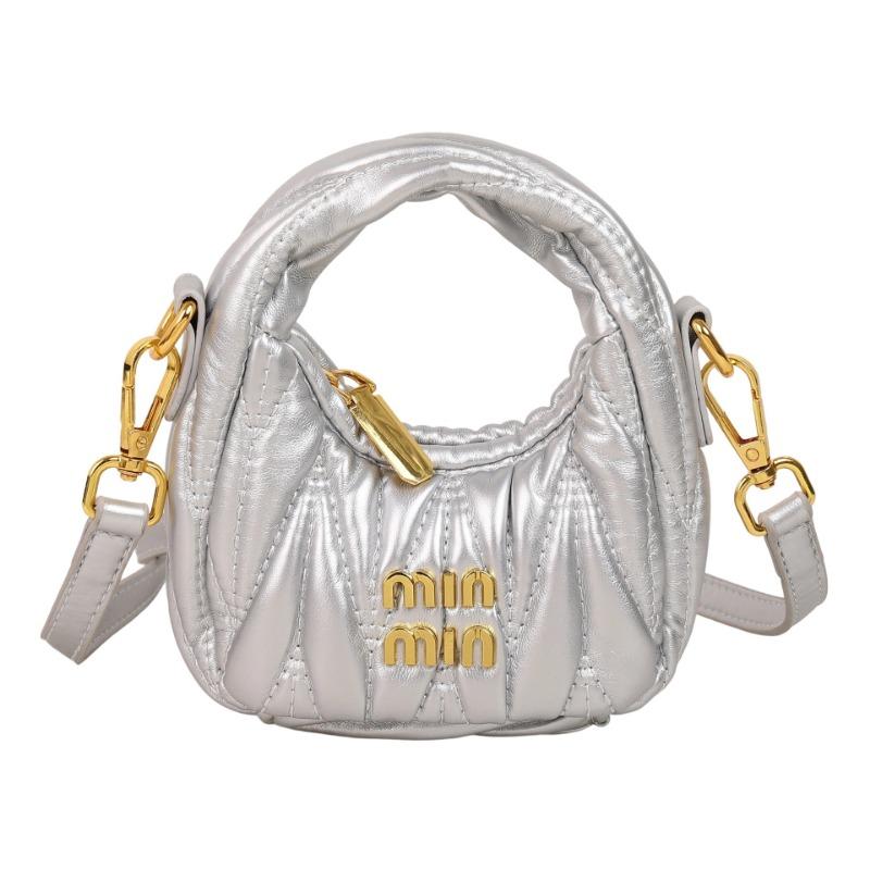 Torebka damska w kształcie półksiężyca z chmurkami, nowa torebka na ramię o prostej fakturze i wszechstronnym kroju, torba listonoszka