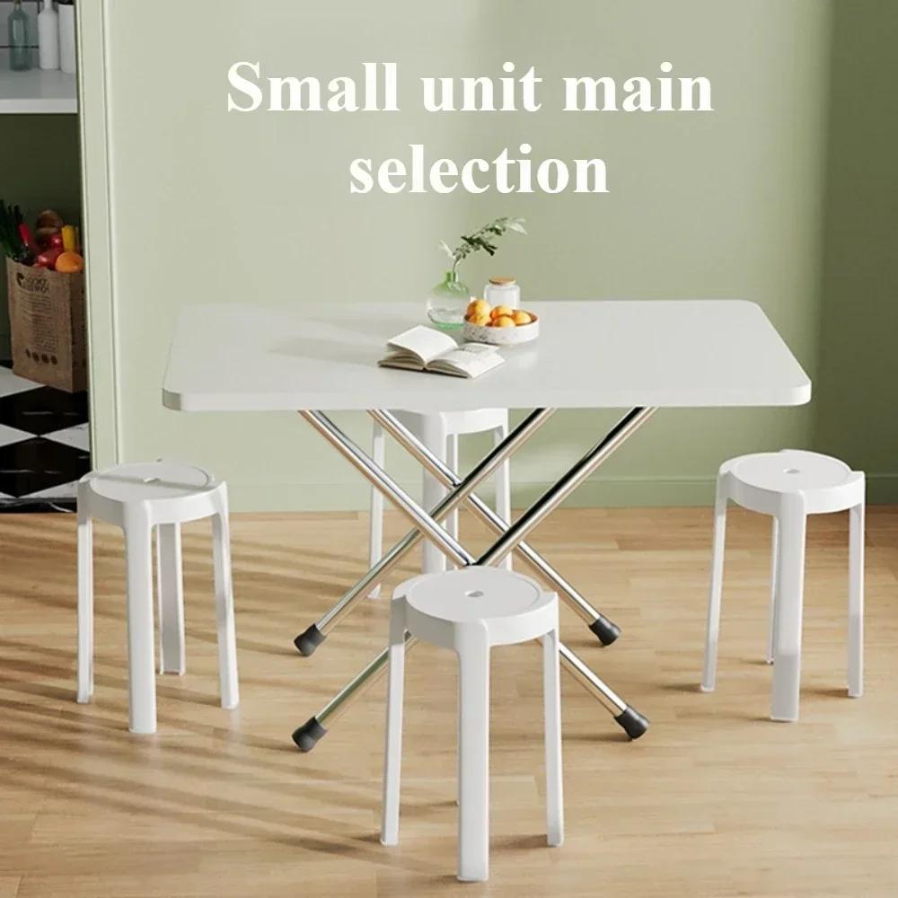 Folding Camping Table Strong Load-bearing Table Household Dining Table Outdoor Portable Camping Table Minimalist Dining Table