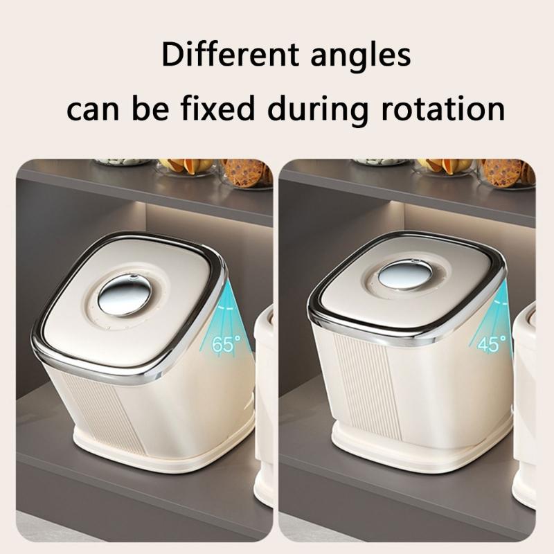 User Friendly Food Storage Box Rice Dispenser Airtight Seal for Flour  Grains Cereal and Pet Dog Cats Bird Food Storage