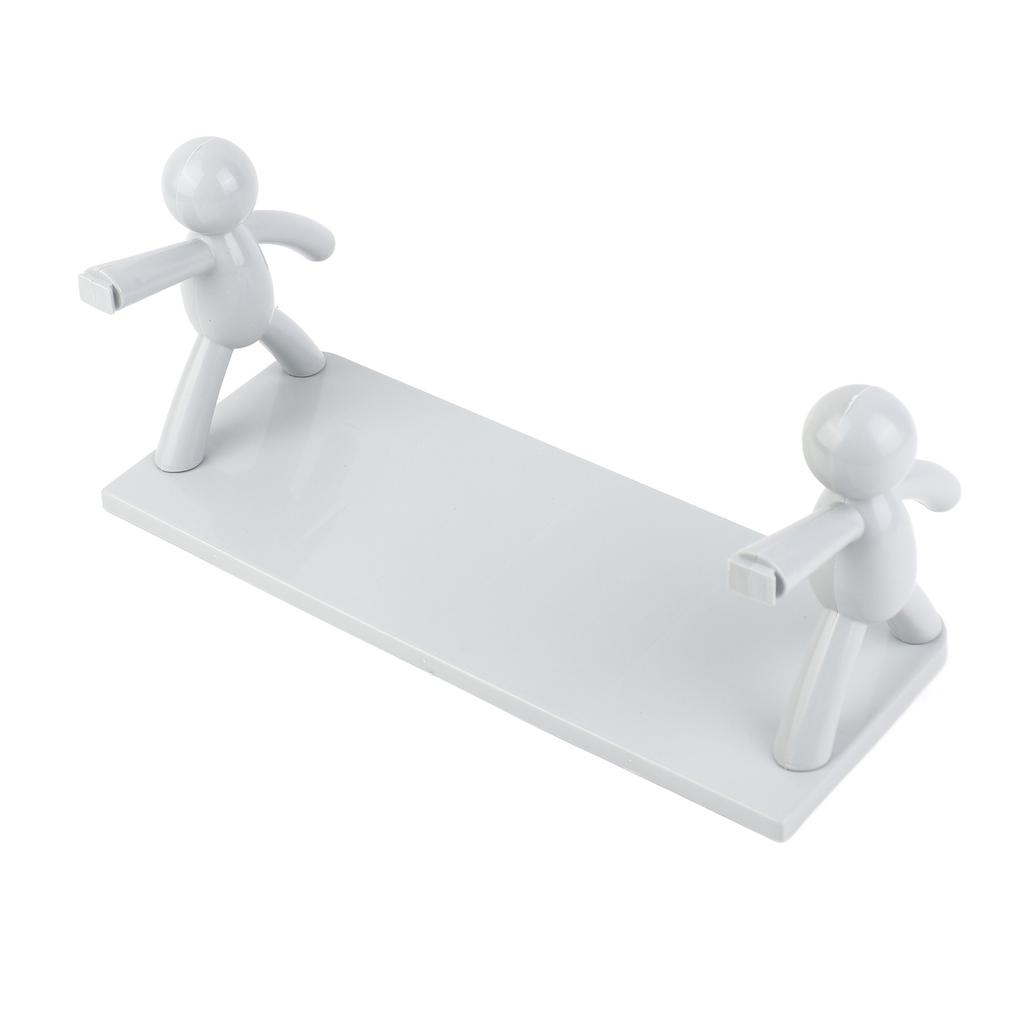 Raft de Perete Montat Instalare Fără Găuri Formă Mică de Păpușă Capacitate Mare Plastic Sarcină Stabilă