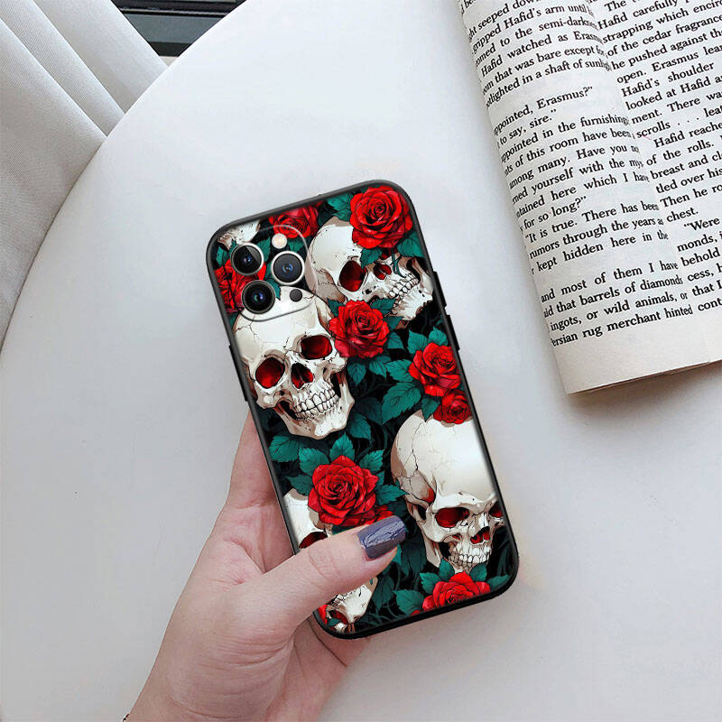 MH66 Grim Reaper Skeleton Skull Phone Shell Case for Redmi Note 8 9 10 11 11S 10C 10X 10A 10T 9A 9C 9T 9S 8T Pro Max Plus Prime