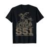 S51 Moped Oldtimer Simson T Shirt Vintage Washed Stretched Casual Graphic Versatile Stylish Homme Fashion Comfortable Soft