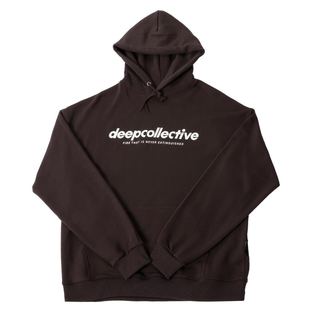 Deep Collective Original Logo Hoodie Deep Grey Deep Gray/L