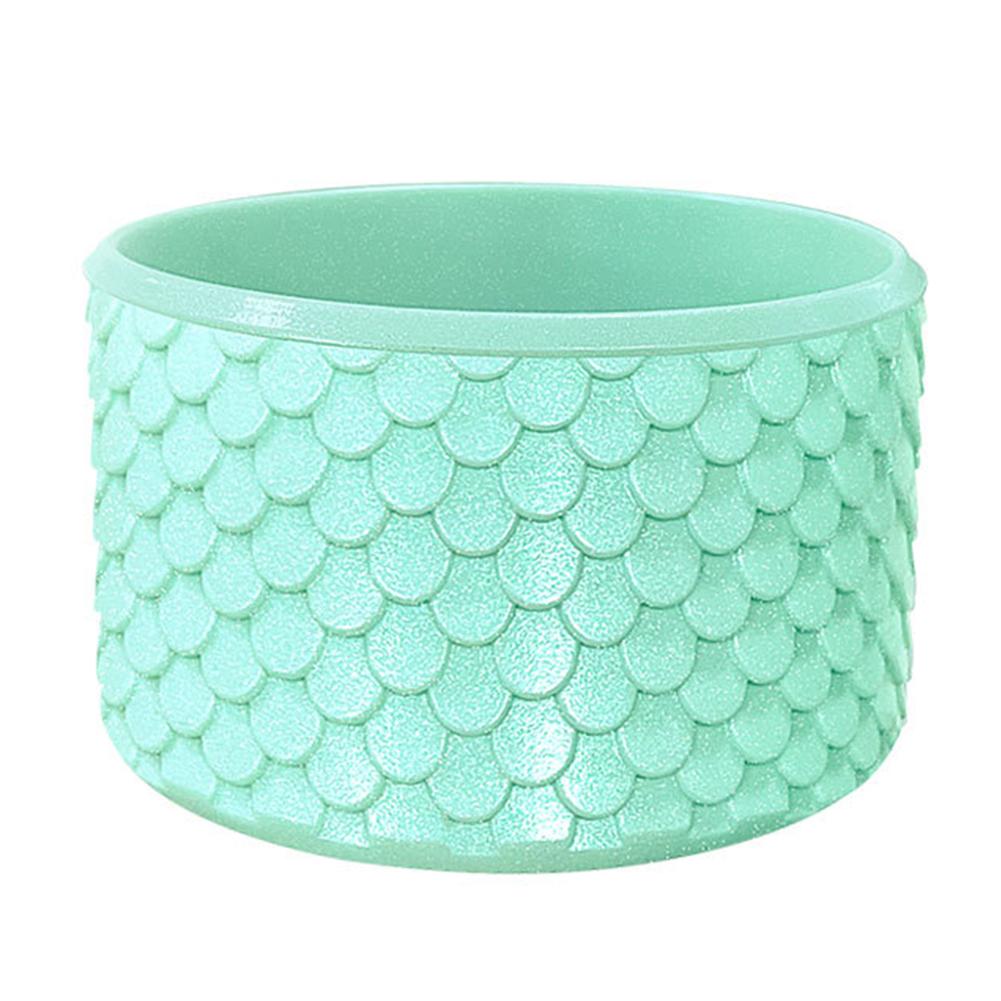 Mermaid Silicone Boot Wear Resistant Protective Cover Water Bottle Boot Sleeve for Stanley 40oz Tumbler Accessories