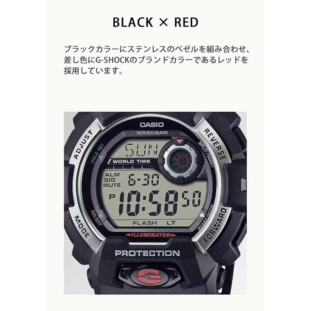 Casio ] Watch G-Shock [Genuine Japan] G-8900S-1JF Men's Black