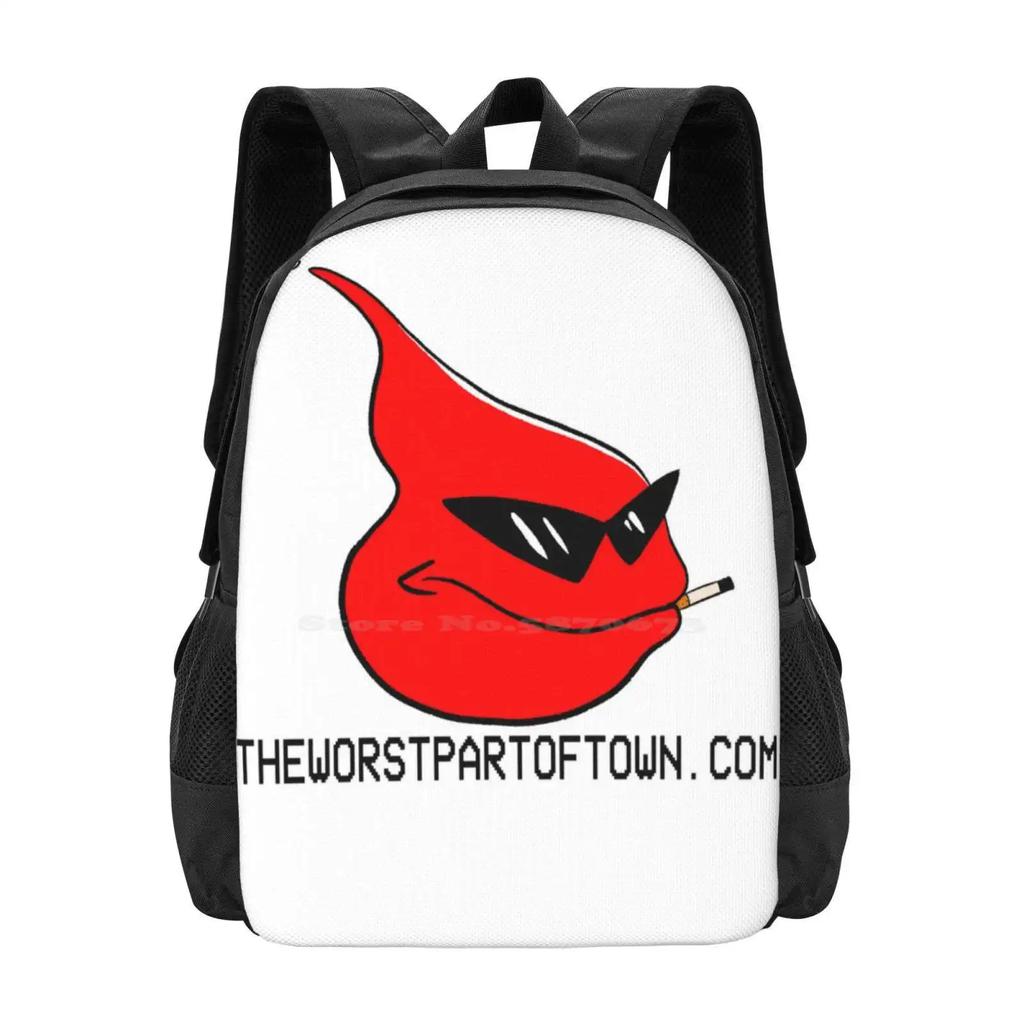 Hot Hot Hot Hot Sale Schoolbag Backpack Fashion Bags Hot Sauce Theworstpartoftown Twpot The Worst Part Of Town Twitch