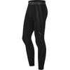 Comfortable Casual Simple Letter Print Slim Fit Sports Long Pants Men Bottoms Black AULU007-1