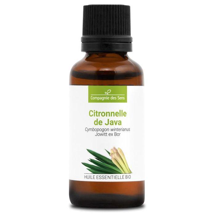 CITRONNELLE DE JAVA - Huile essentielle Certifiée BIO - 100% Pure et Naturelle - 30mL