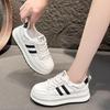 High-end Thick-soled White Shoes for Women's 2025 Spring New Sports and Leisure Shoes To Increase the Height of Versatile Trend Fashion Board Shoes