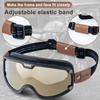 Motorcycle Helmet Goggles Retro Locomotive Motorbike Riding Cycling Sunglasses Windproof Anti Sand Off-road Universal Glasses