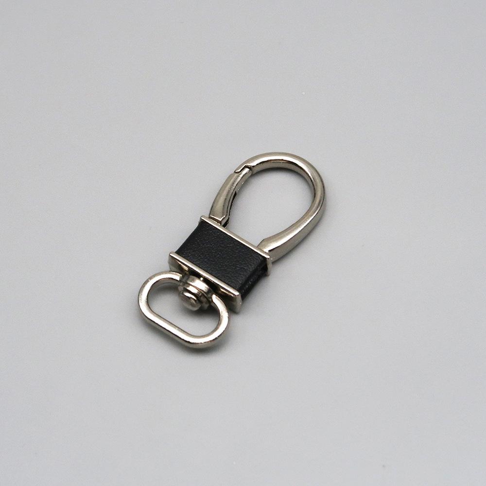 

Car skin dog buckle zinc alloy keychain key bag buckle head bag buckle metal waist bag accessories reduce the burden