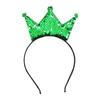 Sparkling Sequins Crown Hairband For Girl Birthday Party Glittering Headwear Toddler Birthday Party Hair Accessory