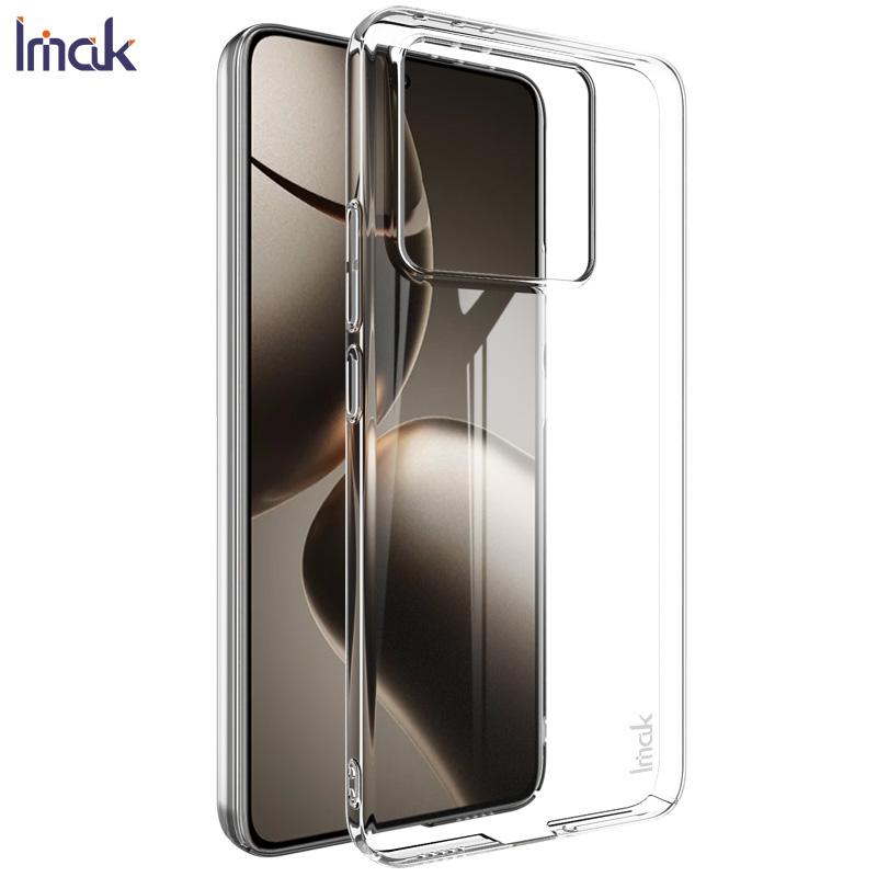 

Для Xiaomi MI 14T Pro 5G чехол для телефона IMAK Wings II износостойкий чехол Crystal Pro MI 14T 5G белый