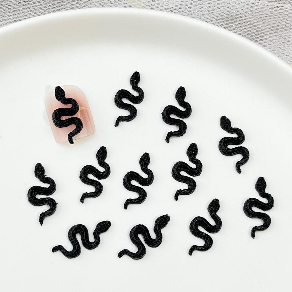 Halloween  Nail Accessories Dark Style Cartoon Resin Accessories Handmade DIY Nail Decoration,Wearing Accessories