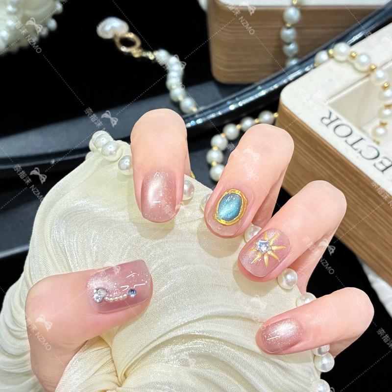 L40 High-End Luxury Whitening Wearable Nail Art S (Bean Nail)