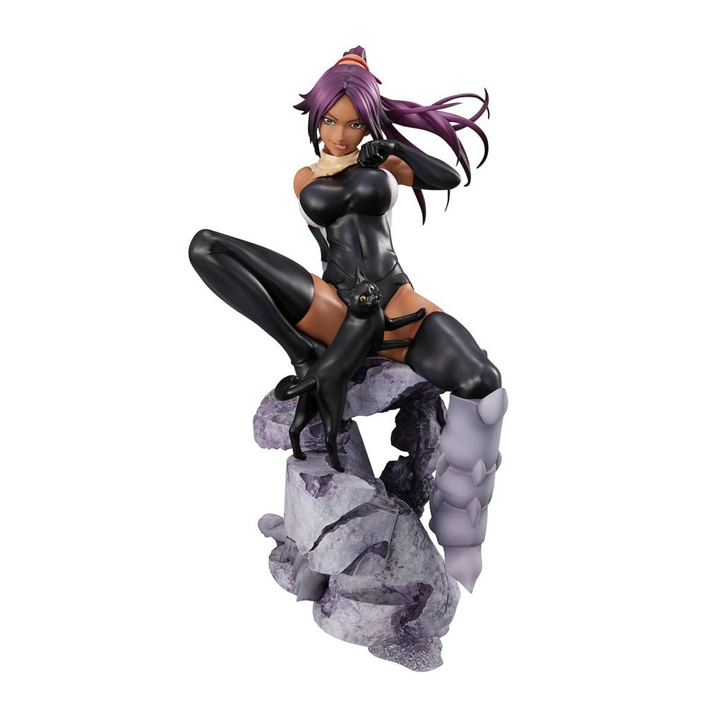 Series BLEACH Yoruichi Shikaedein Hamen Hen Completed Figure [Limited Sale] G.E.M.