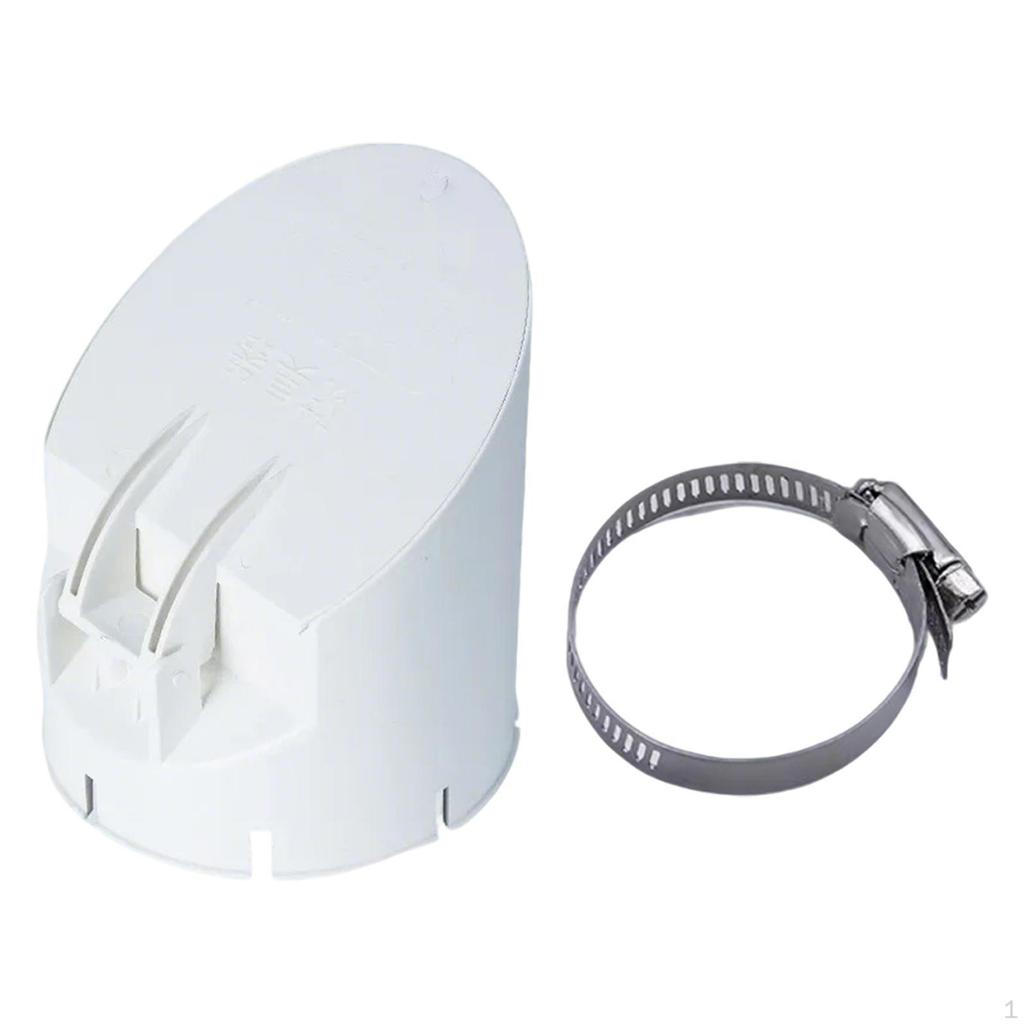 Zpětný ventil proti zpětnému toku Utěsnění proti zpětné vodě Horizontální instalace Zápachová zátka Kanalizační ventil