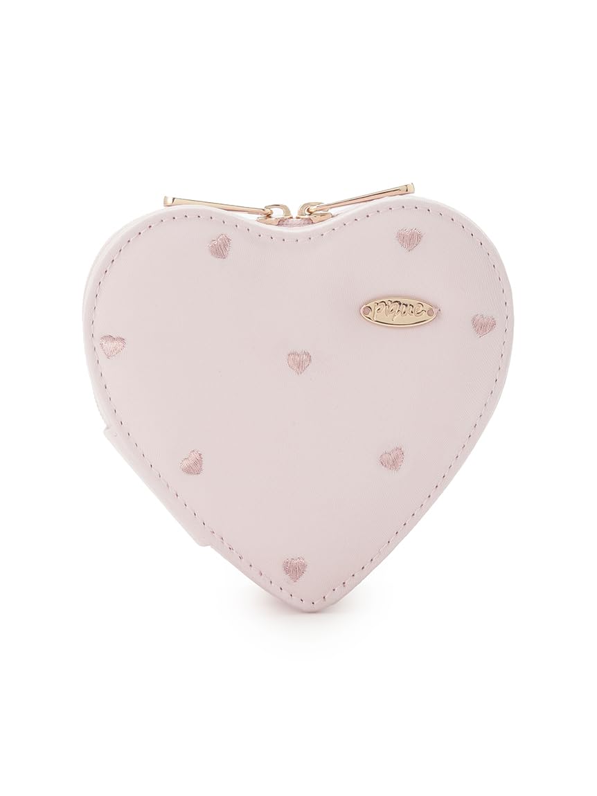 Gelato Pique Accessory Pouch PWGB261670 Free Size Heart-Shaped Women s Pink,