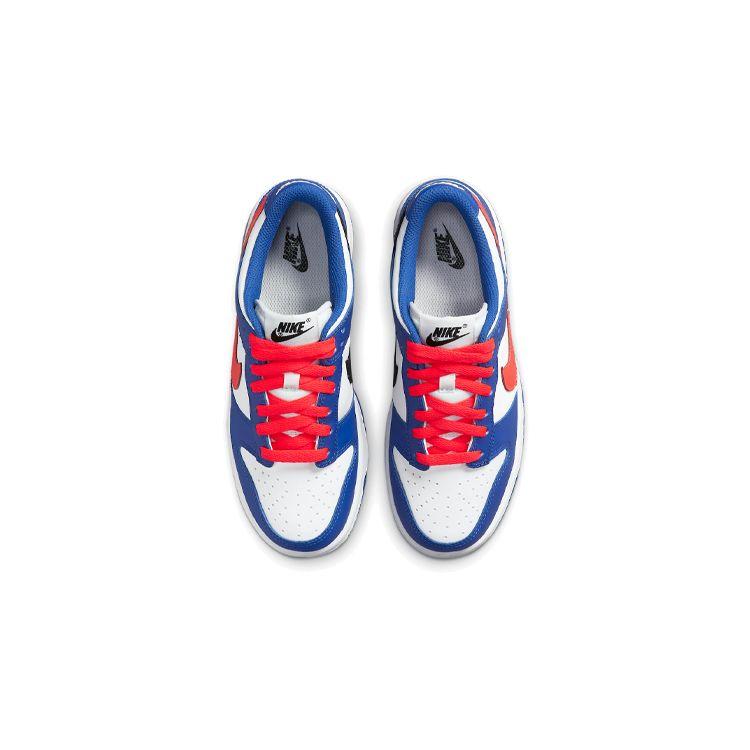 Nike Dunk Low GS Game Royal Crimson Buty Sportowe Dziecięce Niebieskie Białe Czarne CW1590-104