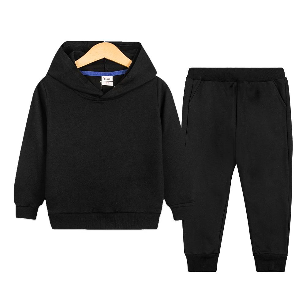 2024 Lässiges Kapuzenpullover-Set für Kinder - Frühling/Herbst