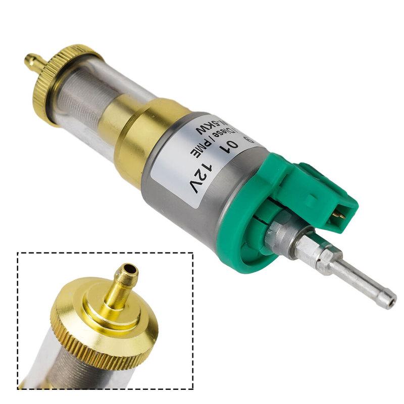 12/24V-22/28ML Fuel Dosing Pump With Double Filter For 1KW-5KW For Eberspacher Air Diesel Parking Oil Pump