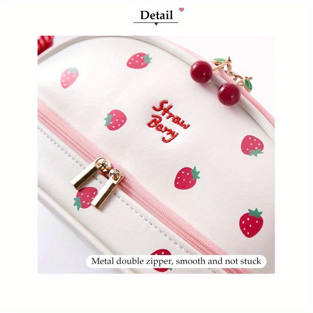 Kawaii Pencil Case Large Capacity Pencil Box Pouch Holder Box Office School Supplies for Kids Pretty Stationery Organizers Gift