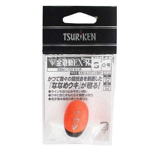 TSURIKEN Float Zenyodo EX-R S Scarlet No. 0 ・No. 0