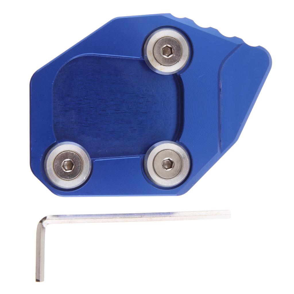 Kickstand Side Stand Extension Pad For CBR600RR 2007 2008 2009 2010 2011 2012 - Blue