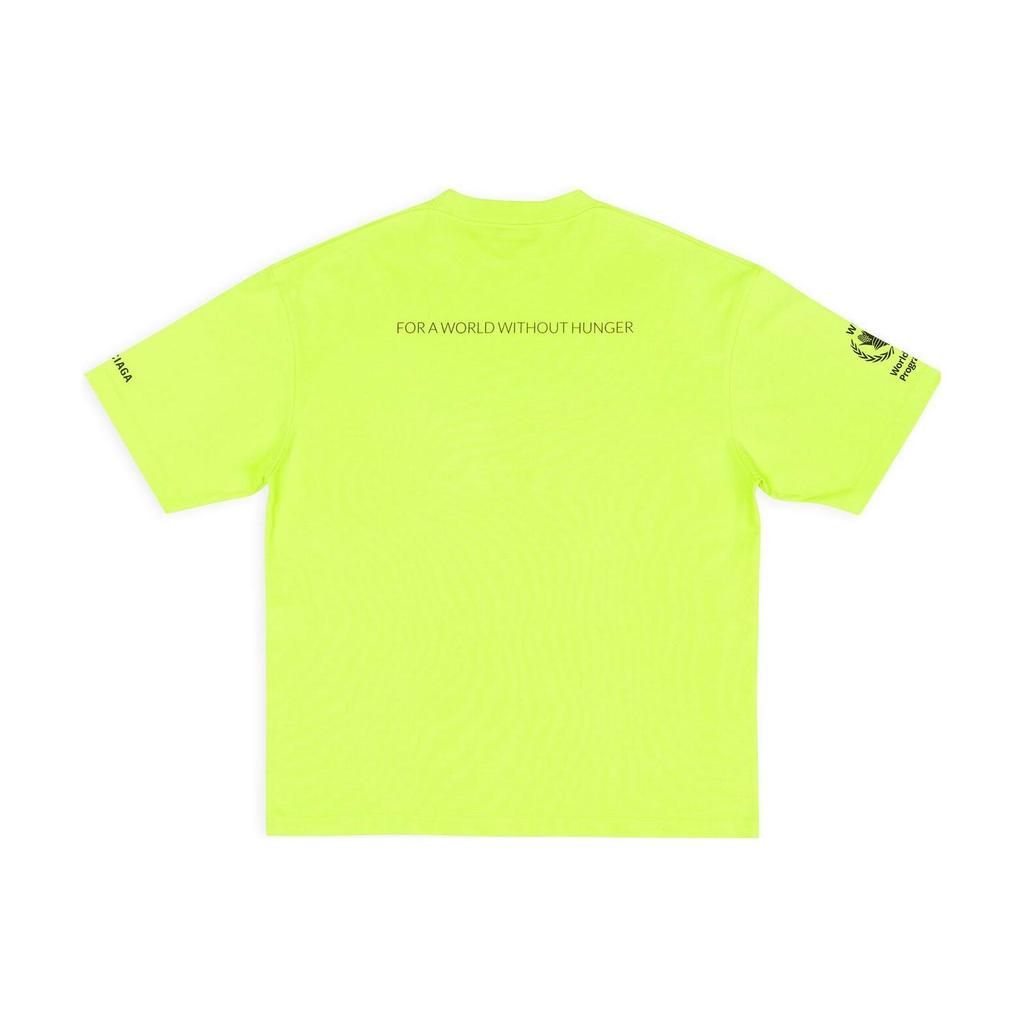 Balenciaga X WFP FW22 T Shirt Men's Neon Green 612966TMVL27110