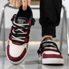 Herren Sportschuhe Lässige Skateboard-Schuhe Rot Laufschuhe Joggingsneaker Schuhe für Studenten Übergröße